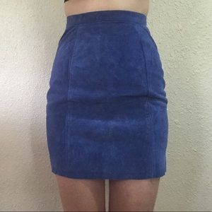GENUINE Suede Pencil Skirt 💋👑